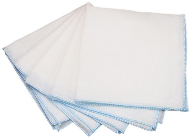 베이비베어 무형광 가제무지 손수건 10장/색상 엠보 택1