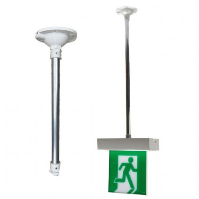 유도등 연장봉 높은 천장 시인성 확보 피난구 높이 조절 봉, 일상공장 40cm_T772735, 1개