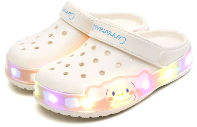 프리프리스 슈즈 시나모롤 사이드 라이팅 샌들