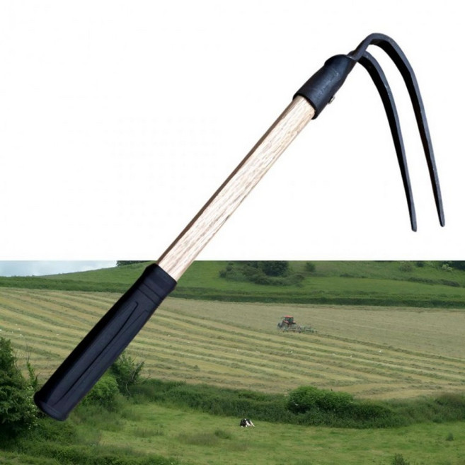 두발괭이 텃밭 김매기용 인삼 약초캐기용 농기구, 1개