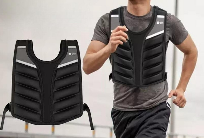 중량조끼 러닝 납조끼 남성용 안에입는 이너, 5kg, 01.블랙그레이 4.5KG)