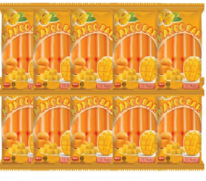 오키오 아이스바 쭈쭈바 망고바, 450ml, 10개