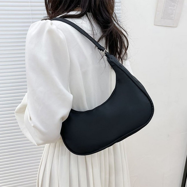 나일론 미니 휴대용 지퍼 호보백