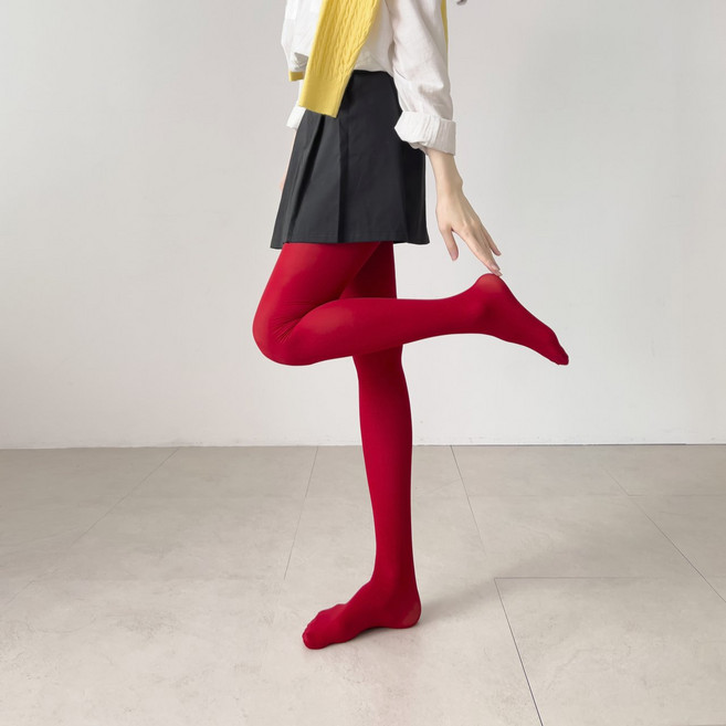 10컬러 80데니아 퍽펙트바디 유발 팬티 반투명 간절기 고탄력 스타킹