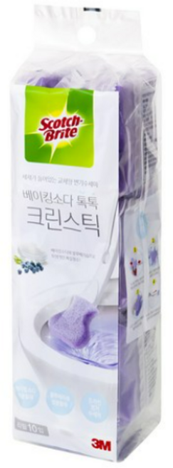 3M 베이킹소다 톡톡 크린스틱 리필, 40개