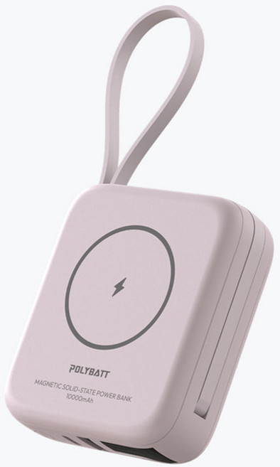 POLYBATT H20 固態 防爆 行動電源 10000mAh, 薄霧紫, POLYBATT H20 防爆固態行動電源