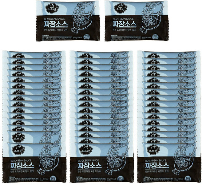 소소락 짜장소스 60g, 50개