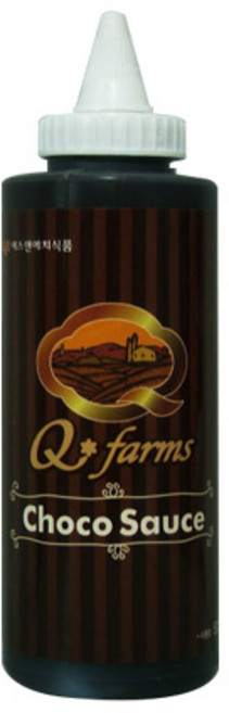 큐팜스 토핑용 쵸코렛 소스, 520g, 1개