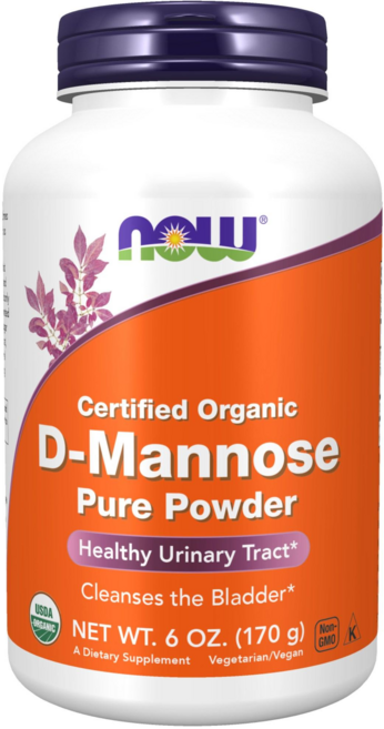 NOW Foods D-甘露糖粉, 1罐, 170g