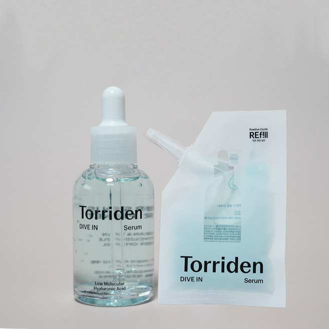 [본사정품] 토리든 다이브인 저분자 히알루론산 세럼 50ml 리필세트 (+리필팩 50ml), 50ml 리필팩, 2개