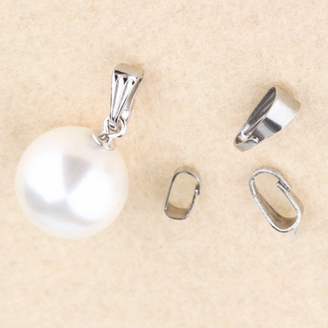 목걸이 펜던트 고리 - 목걸이 부자재, 1세트, 스냅형 (10개)