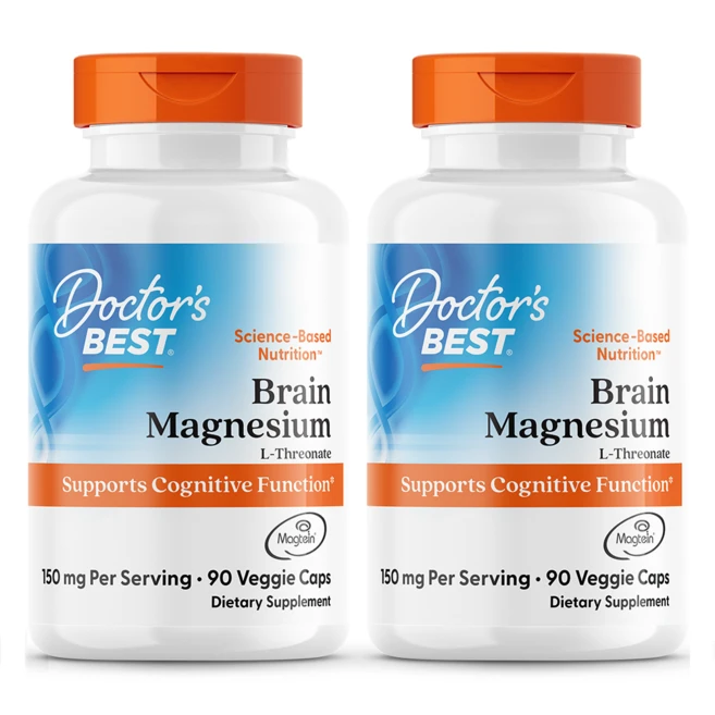 닥터스베스트 브레인 마그네슘 150mg 베지 캡, 90정, 2개 - 쿠팡