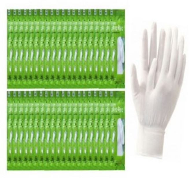 [박스] 명진 속이 편한 고무장갑 속장갑 40켤레, 40개