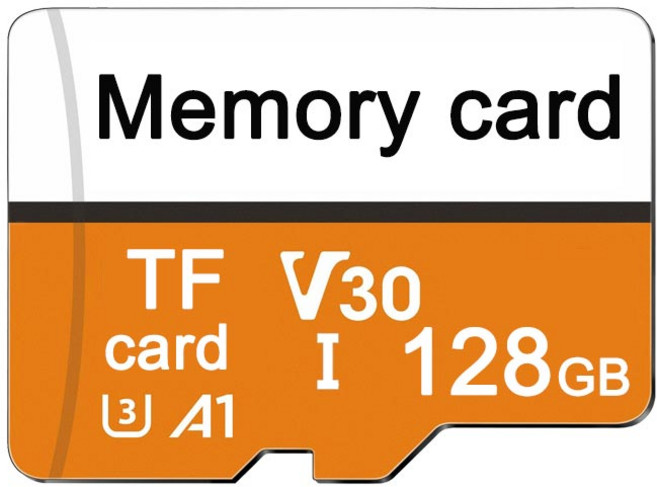 카메라 스마트폰 노트북을 위한 SD 메모리 카드 클래스 TF 미니 카드 마이크로 SD, 1개, 128GB