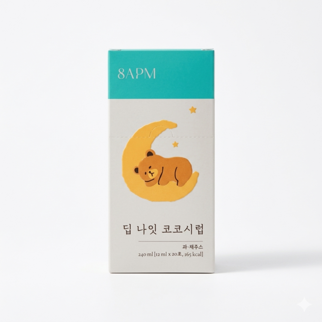 8APM 딥 나잇 코코시럽, 1개, 240ml