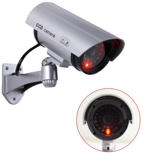 에스앤탑 모형 cctv 가짜 씨씨티비 감시 카메라, 모형 카메라, 1개