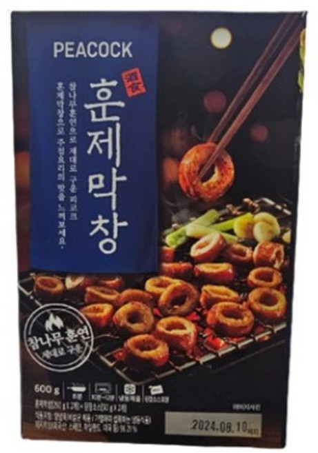 피코크 피콕 포차 훈제 막창 600g, 1개