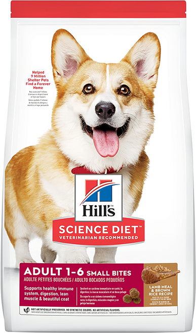 Hill's 希爾思 SCIENCE DIET 成犬 特調食譜, 羊肉 + 糙米, 15.5lb, 1袋