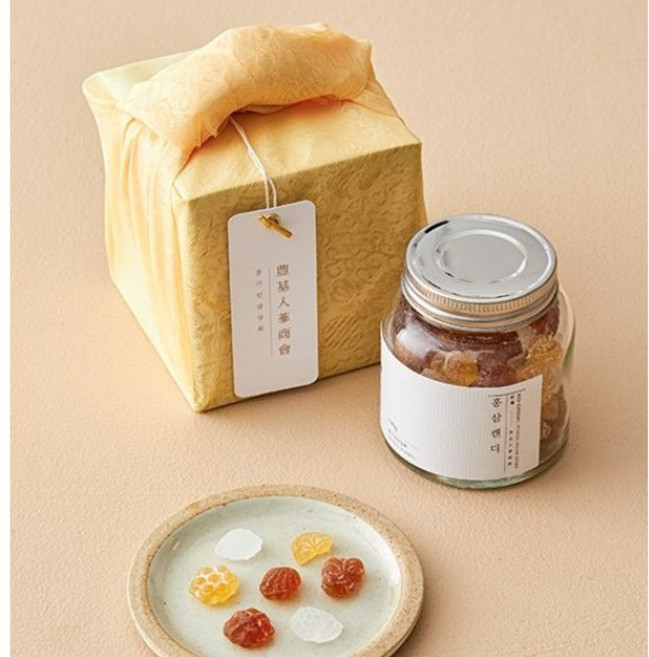 풍기인삼상회 홍삼캔디, 4개, 140g