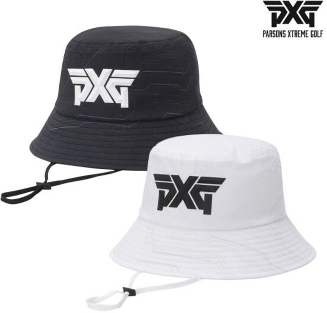 [피엑스지] PXG 패턴 버킷 햇, 색상/사이즈:블랙/S/M, 상세 설명 참조