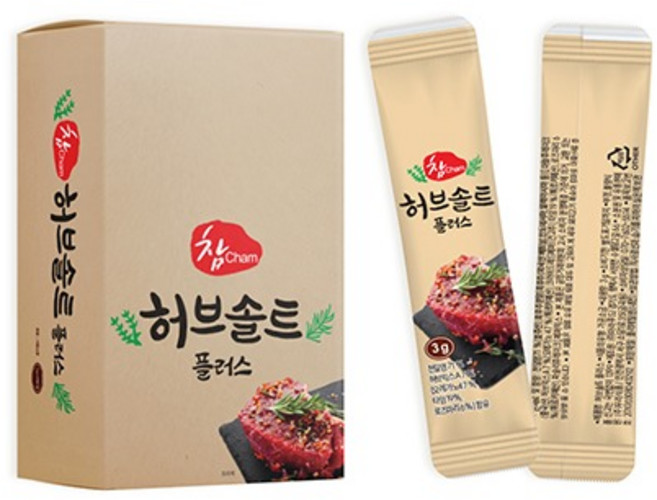 우리식품 고기엔 허브솔트, 3g, 250개