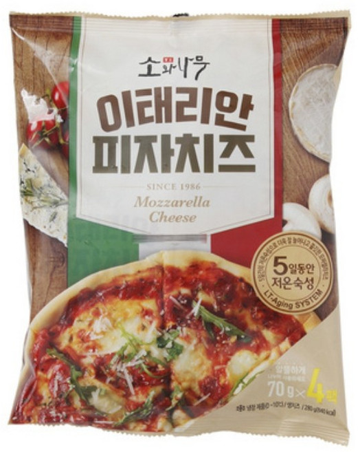소와나무 이태리안 피자치즈, 280g, 27개