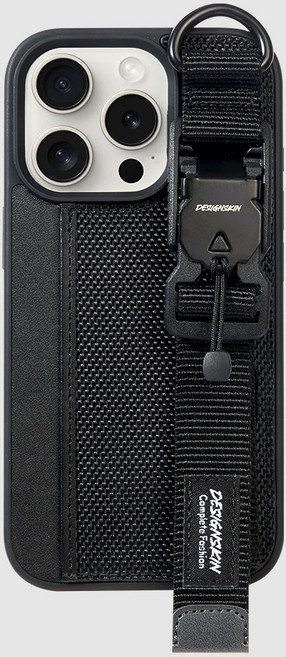 디자인스킨 버클 스트랩 스트릿 블랙