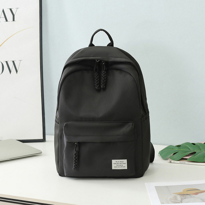 뉴프렐류드 단색 백팩 책가방 데일리