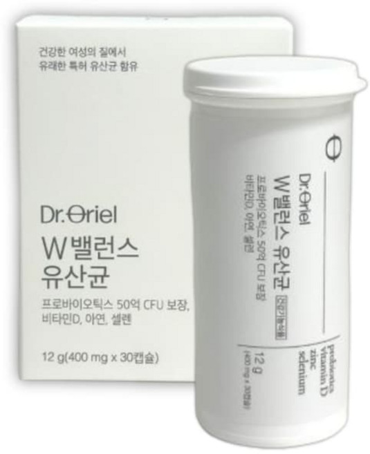 W밸런스 유산균 여성 질유산균 럭키클로버 30캡슐, 1개