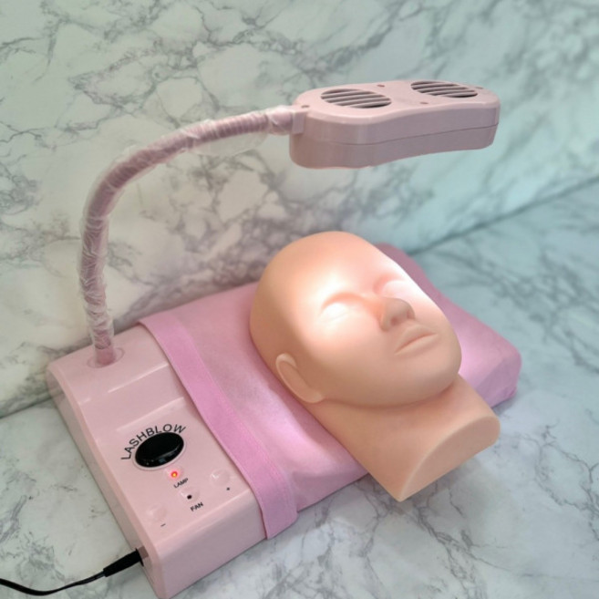 래쉬블로우 LED 스탠드 속눈썹 송풍기 선풍기, 1개