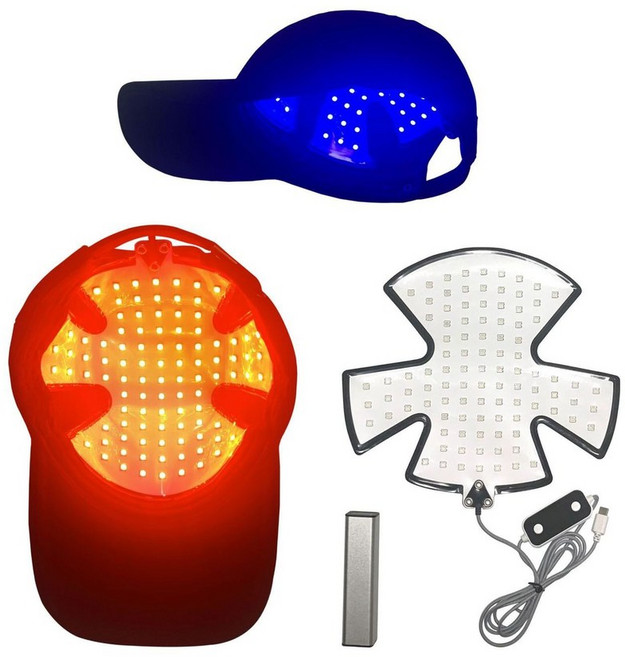 LED모발케어 DS 144피스 44 촘촘한모발재성장, 독일 칩셋 모자, 독일 칩 모발 성장 캡, 1개