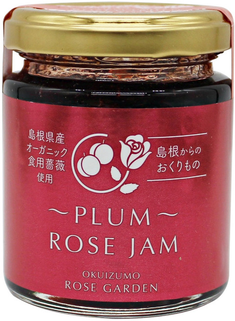 OKUIZMO ROSE GARDEN 플럼 로즈 잼, 110g, 1개