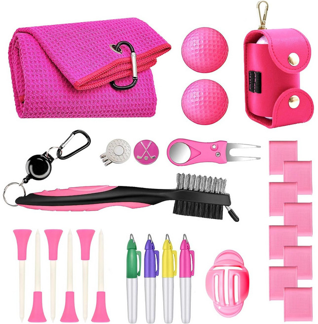 골프 연습용품 선물 세트, 1개, Pink