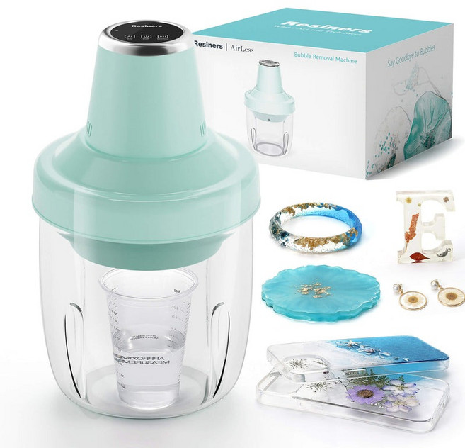 내일도착 정식인증수입 레지너스 에어리스 레진 기포 제거기 탈포기 유의미한 레진, 1개