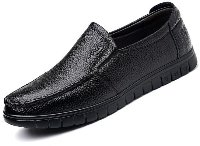 보이앤맨 소가죽 남성 편한 단화 남자 로퍼 캐주얼신발 슬립온 캐쥬얼슈즈 (사이즈 : 245/250/255/260/265/270/275/280/285/290)