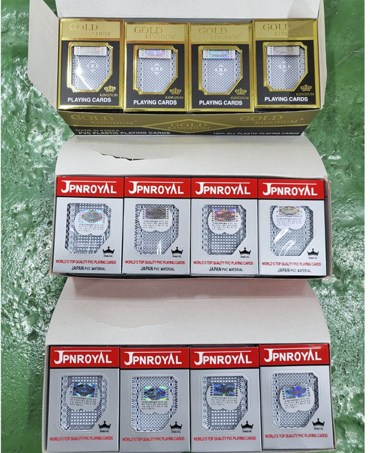 국산 고급 보드게임 카드 화투 원카드 추억의 게임 명절 트럼프, 카드-JPN로얄-B, 1개, 4-카드-JPN로얄-B