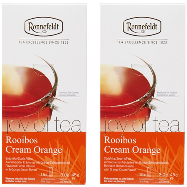 로네펠트 조이 오브 티 루이보스 크림 오렌지, 2개, 15개입, 3g