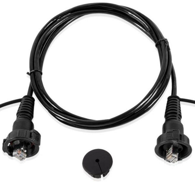 본보 0101055000 마린 네트워크 케이블 가르침 RJ45 이더넷 ECHOMAP 플러스/UHD/울트라 GMR GSD GCV GPSMAP (6 피트 방수)