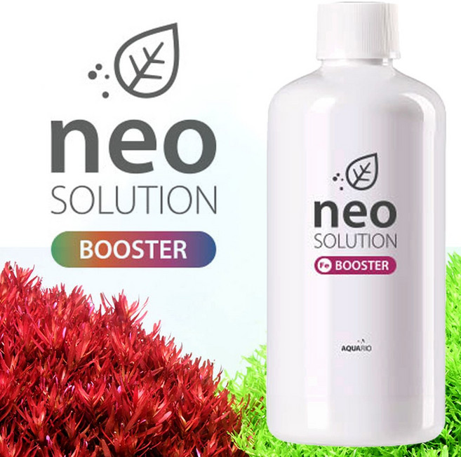 New 네오 솔루션 1 2 K Fe 부스터 300ml/ 수초 액상 비료 전경 후경 수족관 영양제 어항 모스 활착 소일 ADA 액비 장식, 1개