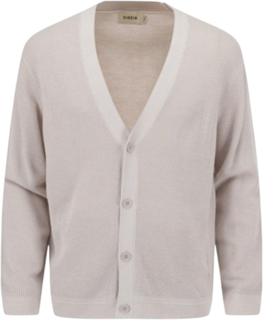 지오지아 남성용 투톤 와이넥 가디건 AEF4EC1101