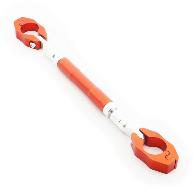 機車加固橫桿 平衡桿 機車改裝配件 手把加強桿 車把加固橫桿, 1個, 橙色