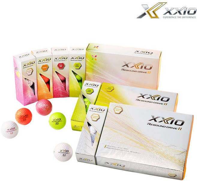 [젝시오정품][3더즌 36알]리바운드 드라이브2 골프공 3피스, 4컬러