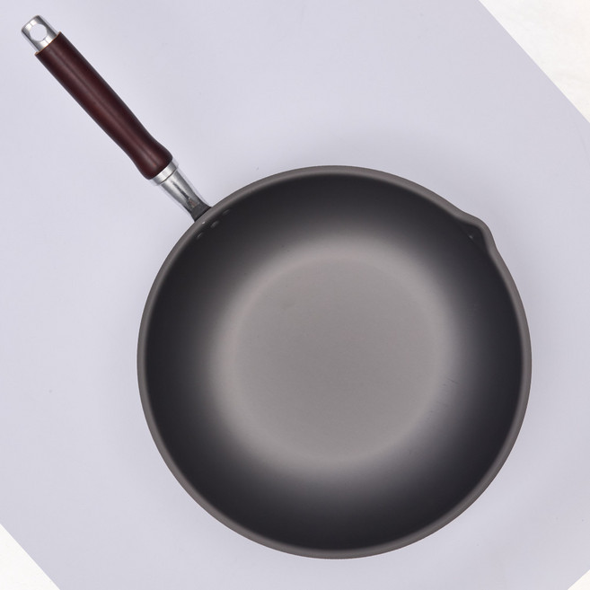 중화요리 북경팬 볶음 조리 중식 식당 궁중팬 대용량 웍 불소수지코팅, 1개, 34cm