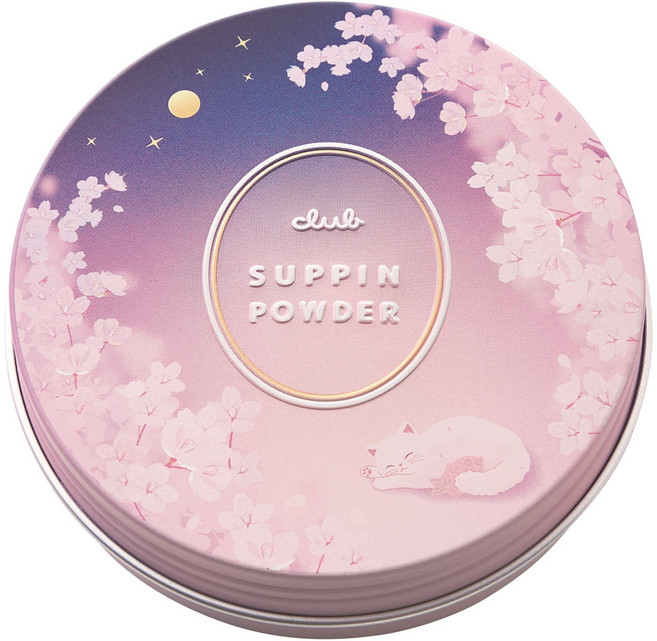 클럽 슷핀 파우더C 잘자요 밤 벚꽃 향, 사쿠라, 1개