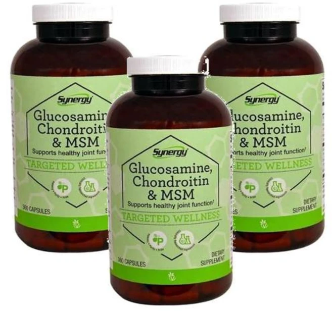 비타코스트 시너지 글루코사민 콘드로이틴 & MSM 캡슐 360정, 3개 - 쿠팡