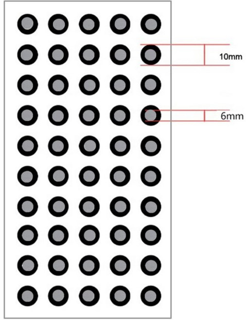 5PCS/10PCS 100 도트 Revopoint 6.0mm 3D 스캐닝용 참조 포인트 고반사 마커, 01 5PCS