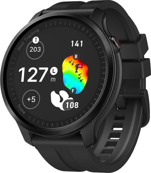 보이스캐디 시계형 골프거리측정기, T13 PRO, 블랙