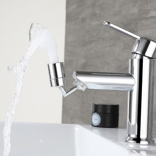 세면대 비데 아이세수 360도 회전 양치수전 셀프 수도꽂지교체, 거꾸로수도꼭지, 1개