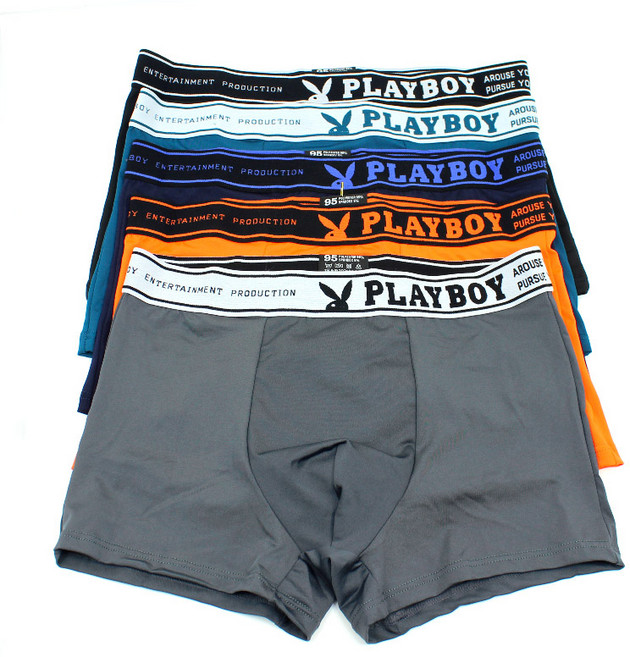 플레이보이 드로즈 남자팬티 5장세트 편안한 팬티