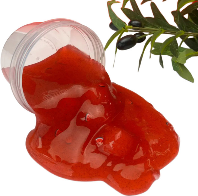 말랑코코 슬라임 말랑수박 클리어 슬라임 물젤리, 1개, 250g, 수박
